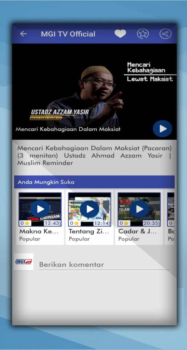 MGI TV Official screenshot 4