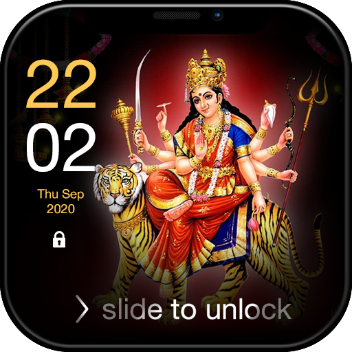 Maa Durga Lock Screen icon