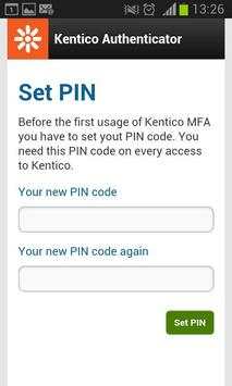 Kentico Authenticator screenshot 1