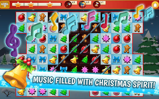 Christmas Crush Holiday Swapper Candy Match 3 Game स्क्रीनशॉट 13