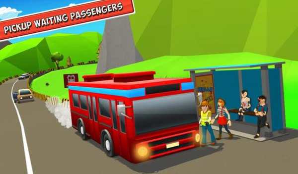 Uphill Bus Adventure : Happy Driving Game screenshot 9