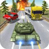 City Tank Traffic Driving 1.40