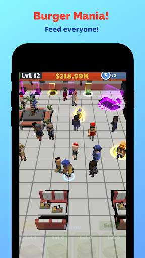 Burger Mania - Idle Tycoon Burger Shop screenshot 8