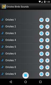 Orioles Bird Sounds Ringtones screenshot 3