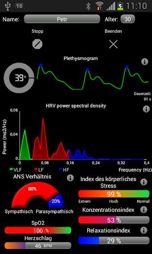 StressLocator Free screenshot 1