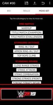 WWE 2K19 CAW Recipe Generator स्क्रीनशॉट 4