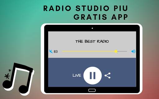 Radio Studio Piú Gratis App screenshot 5