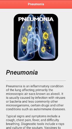 Pneumonia Disease screenshot 3