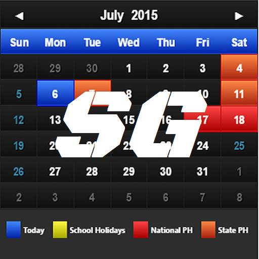 Singapore Calendar 1.0.0