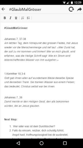 ICF Bern screenshot 3
