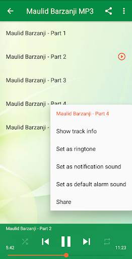 Maulid Barzanji MP3 Offline screenshot 4
