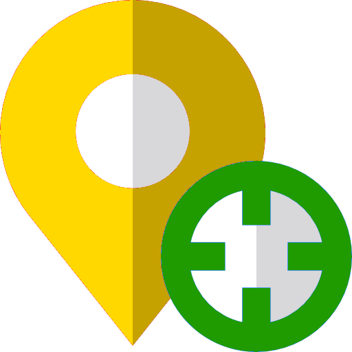 My Location Coordinates &amp; Address icon