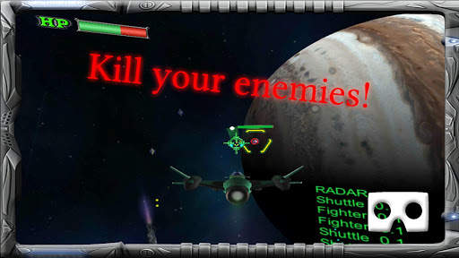VR Starfighter:Flight simulator (Google Cardboard) screenshot 4