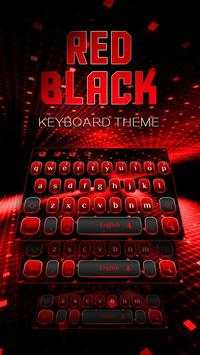 Red Black Keyboard screenshot 1