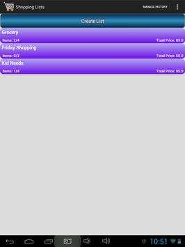 Easy Shopping List screenshot 7