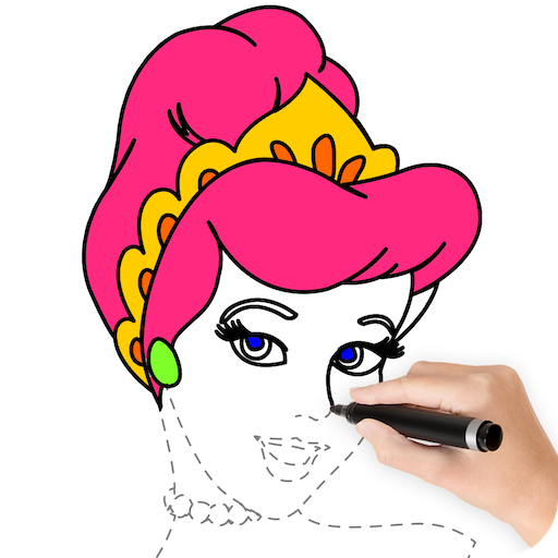How To Draw Princess - Princess Coloring icon