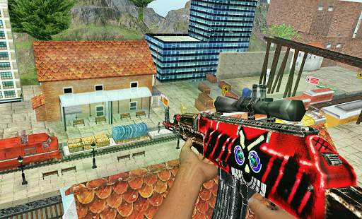 New Sniper 3d -Train Gun Shooter Free Game 2020 screenshot 10