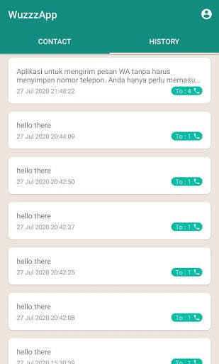 WuzzzApp - Send messages to WA number! screenshot 2