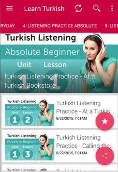 Learn Turkish Language. Speak Turkish screenshot 2