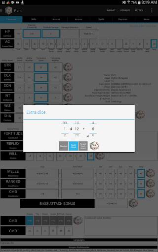 PCGen Character Importer Lite screenshot 20