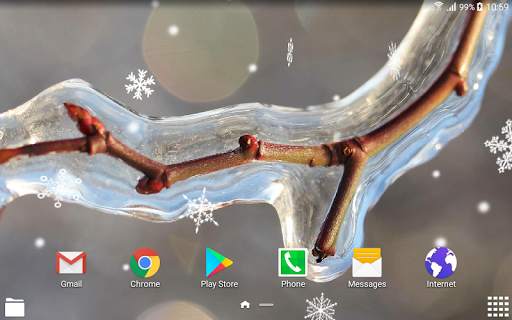 Beautiful Winter Live Wallpaper screenshot 7