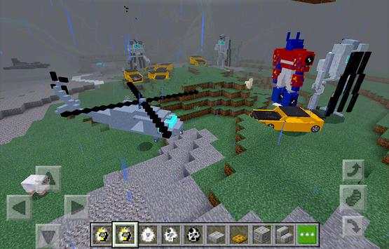 Mod adds transformers to MCPE screenshot 5