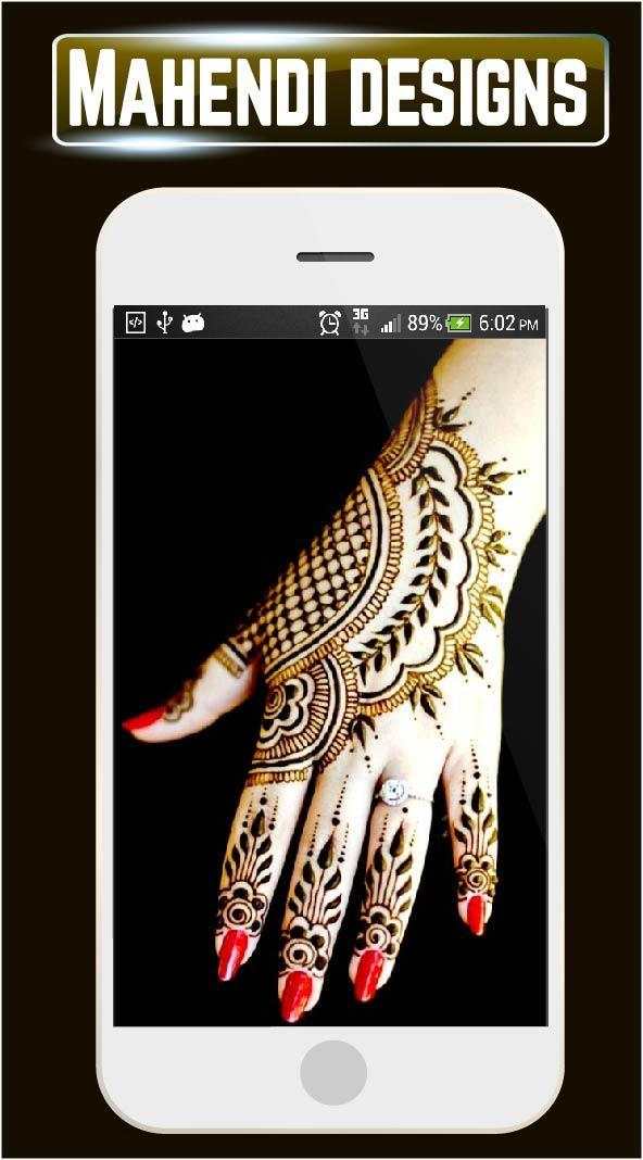 Fancy Bridal Mehndi Designs Hand Foot Neck Mehndi screenshot 4