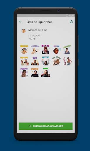 Figurinhas WhatsApp Memes Brasil - WAStickerApps screenshot 6