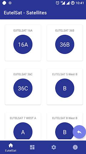 Eutelsat Frequency List screenshot 1