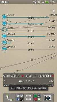 Storage Widget  screenshot 3