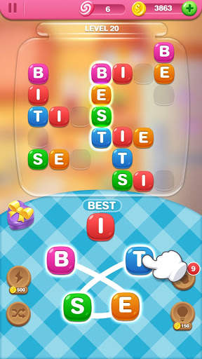 Word Candies: Word Cross Word Puzzle Game screenshot 15
