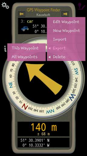 GPS Waypoint Finder screenshot 2