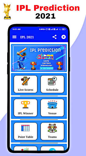 IPL Prediction 2021 : Live, Schedule, Point table screenshot 2