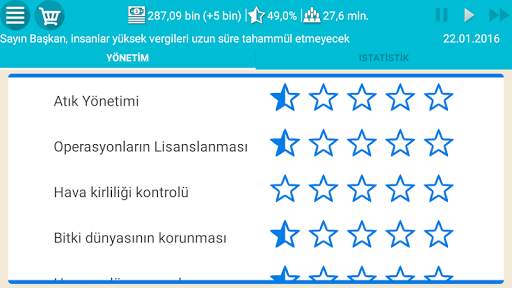 Başkan Simulatörü Lite screenshot 6