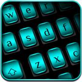 Business Black Blue Keyboard 10001003