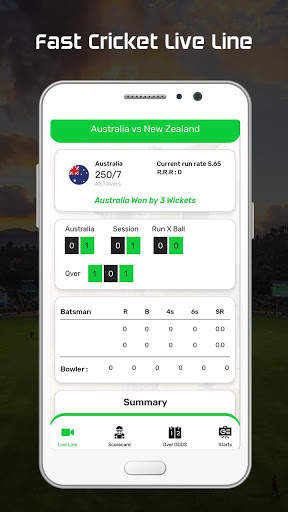 Fast Cricket Live Line screenshot 5