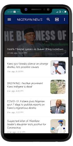 NIGERIA BREAKING NEWS APP: NIGERIA NEWSPAPERS screenshot 4