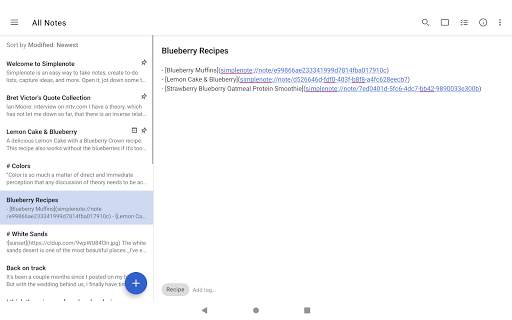 Simplenote screenshot 15