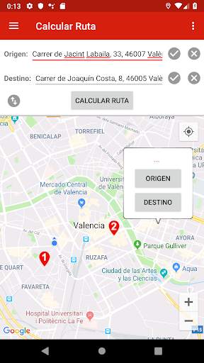 ValenBus: bus en Valencia screenshot 3