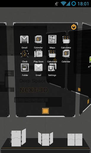 Deep Space Next Launcher Theme screenshot 2