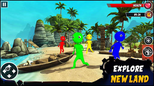 Beast Fighting : Stickman Wrestling screenshot 2