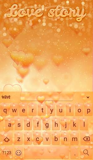 Love Story Animated Keyboard   screenshot 2