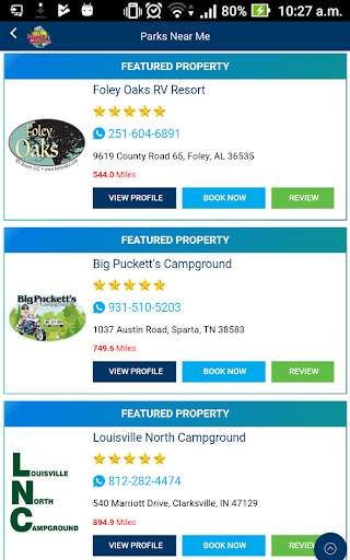 MobileRving 4.0 screenshot 11