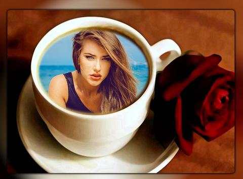 Hot Coffee Mug HD Photo Designer Frames screenshot 5