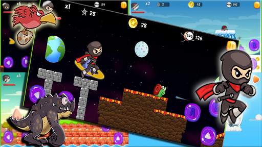 ninja run: jungle adventure game. adventure world. screenshot 2