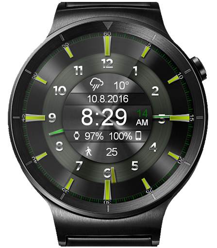 Mystic Ebony HD Watch Face Widget & Live Wallpaper screenshot 12