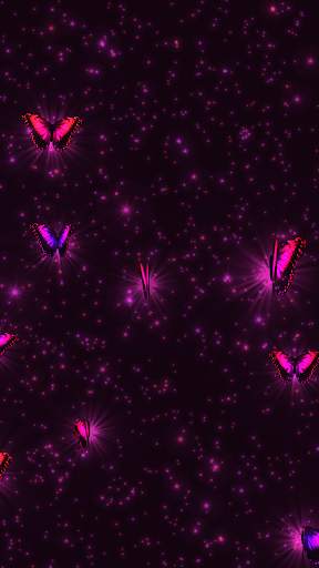 Vivid Butterflies Live Wallpaper screenshot 2