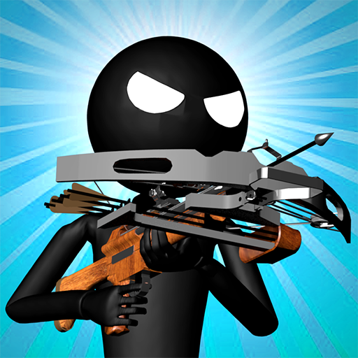 スティックマン  3D クロスボウ icon