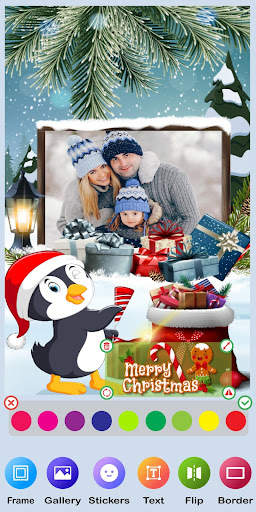 Christmas Photo Frames 2021: Holiday Photo Editor screenshot 3