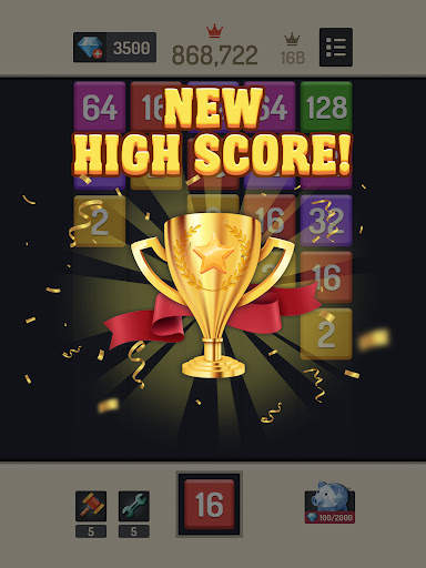Merge Block - 2048 Puzzle screenshot 9